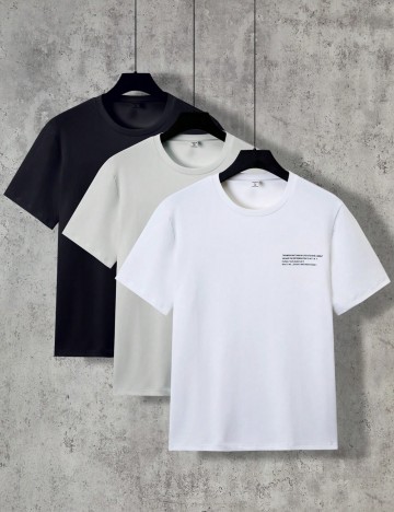 Set Tricouri Shein, mix culori