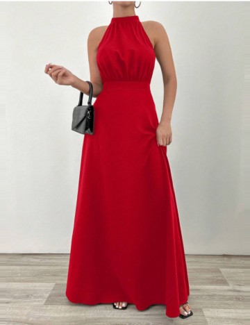 Rochie maxi Shein, roșu