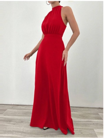 Rochie maxi Shein, roșu