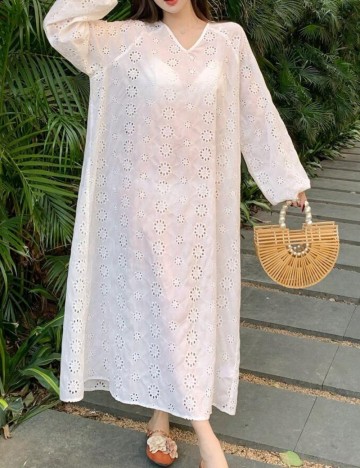 Rochie de plajă Shein, alb