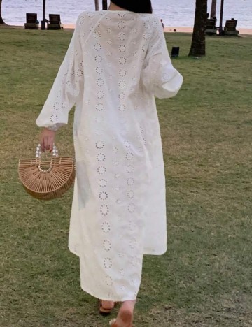 Rochie de plajă Shein, alb