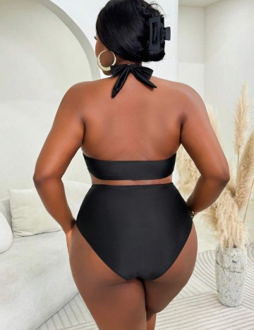 Costum de baie Shein Curve+, mix culori