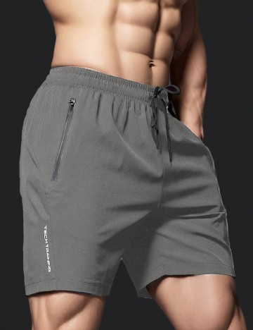Pantaloni scurți Shein, gri