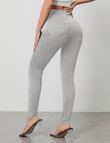 Pantaloni Shein, gri