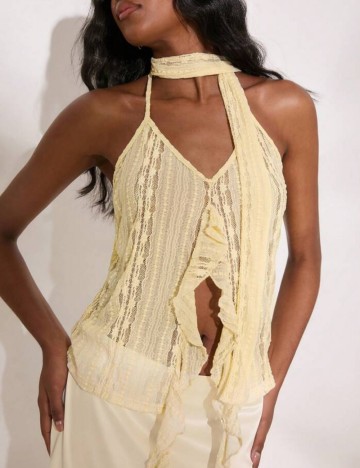 Top Shein, galben