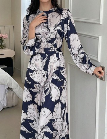 Rochie midi Shein, mix culori