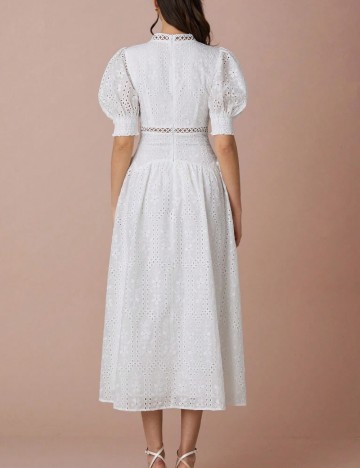 Rochie midi Shein, alb