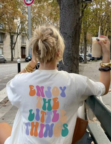 Tricou Shein Curve+, alb