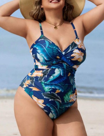 Costum de baie întreg Shein, mix culori