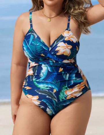 Costum de baie întreg Shein, mix culori