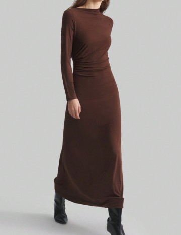 Rochie maxi Shein, maro