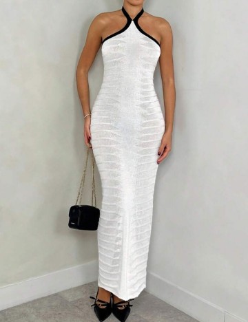 Rochie maxi Shein, alb