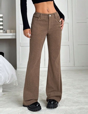 Pantaloni Shein, maro