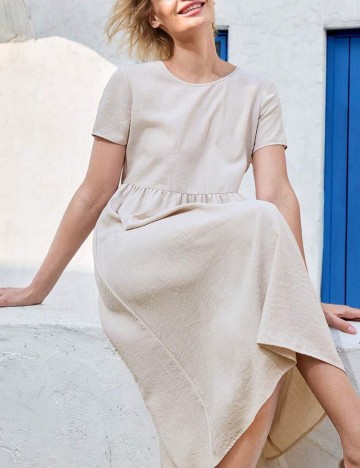 Rochie maxi Shein, bej