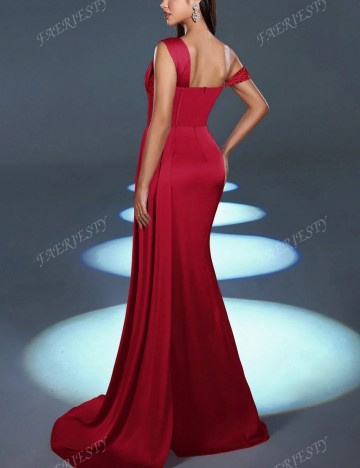 Rochie maxi Shein, roșu