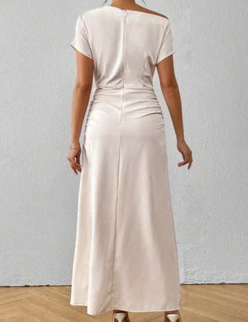 Rochie maxi Shein, crem