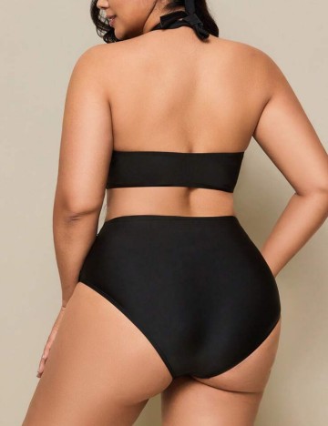 Costum de baie Shein Curve+, negru