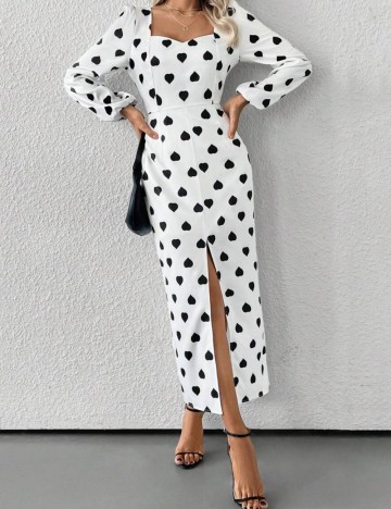 Rochie maxi Shein, mix culori