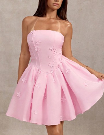 Rochie mini Shein, roz
