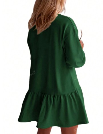 Rochie midi Shein, verde