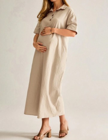 Rochie midi Shein, bej
