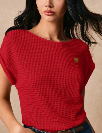 Tricou Shein, roșu