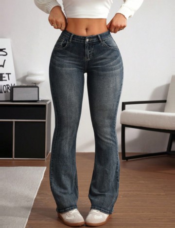 Jeans Shein, albastru