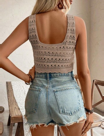 Top Shein, bej