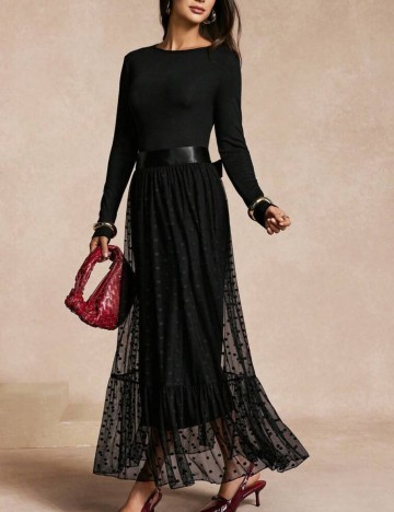 Rochie maxi Shein, negru