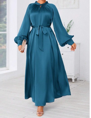 Rochie maxi Shein, albastru
