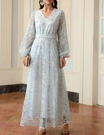 Rochie de ocazie MOTF by Shein, mix culori