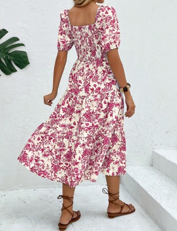 Rochie maxi Shein, mix culori
