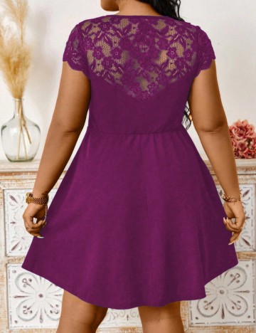 Rochie mini Shein Curve+, mov