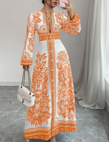 Rochie maxi Shein, alb