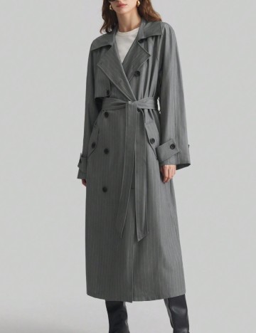 Trench Shein, gri