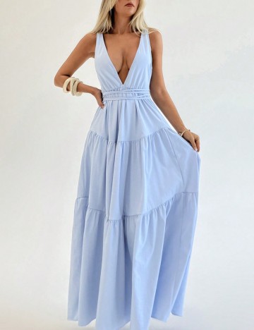 Rochie maxi Shein, albastru