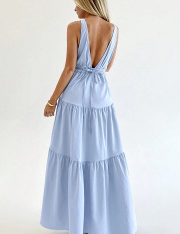 Rochie maxi Shein, albastru