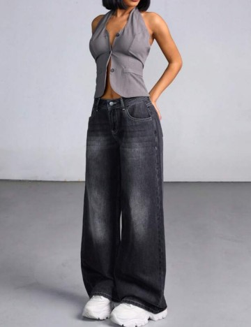 Jeans Shein, negru