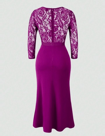 Rochie de ocazie Shein, mov