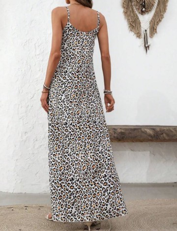 Rochie maxi Shein, mix culori
