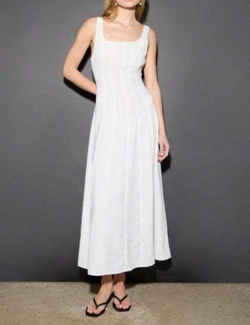 Rochie maxi Shein, alb