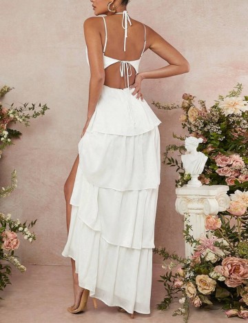 Rochie maxi Shein, alb