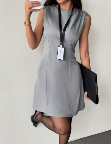 Rochie mini Shein, gri