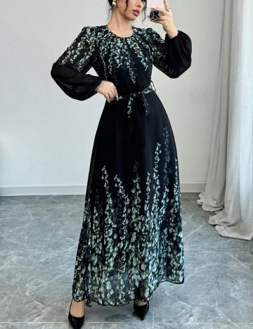 Rochie maxi Shein, negru