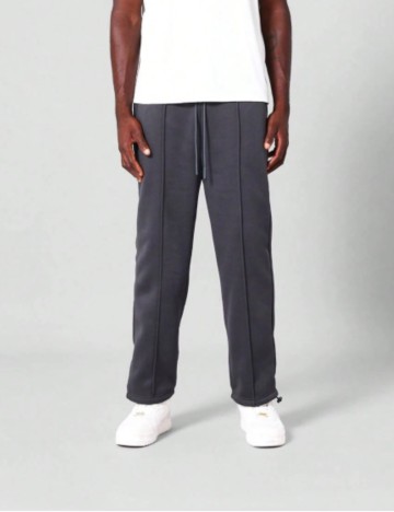Pantaloni de trening SUMWON by Shein, gri