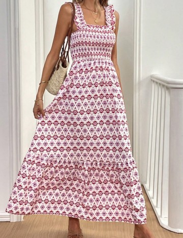 Rochie maxi Shein, mix culori