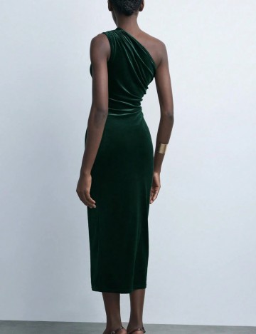 Rochie midi Shein, verde