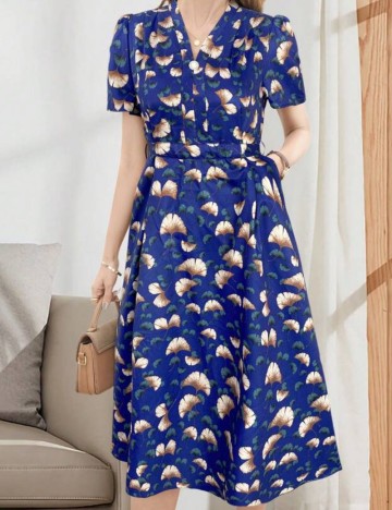 Rochie midi Shein, albastru