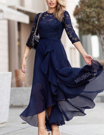 Rochie maxi Shein, albastru
