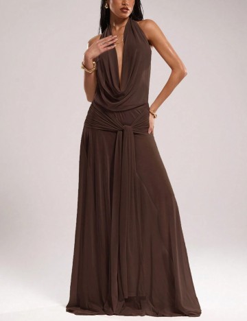 Rochie maxi Shein, maro